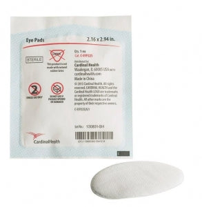 Cardinal Health Sterile Eye Pads - Eye Pad, 2-1/8" x 2-5/8" - C-EYP22S