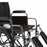 Cardinal Health Wheelchairs - 700-lb. Capacity Wheelchair with Desk-Length Arms, Elevating Leg Rests and Chrome Finish, 26" x 20" - CW0008CEL