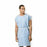 Cardinal Health Reinforced Scrim Gowns - Disposable Scrim-Reinforced Patient Gowns, Blues, 36" x 42" - GOWNSCRIM