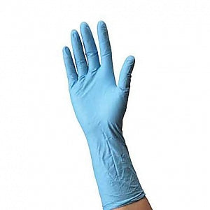 Cardinal Health Esteem XP Nitrile Exam Gloves - 12" Chemo Powder-Free Nitrile Exam Gloves with Extended Cuff, 6.9 Mil, Size S - N8851XPB