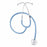 Cardinal Health Pre-Assembled Nurse Stethoscopes - Single Head Nurse Stethoscope, Blue - SES03ABU