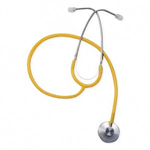 Cardinal Health Allegiance Nurse Stethoscopes - Adult Single-Patient Use Stethoscope, Yellow - SMS11AYL