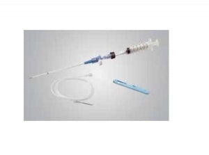 BD Thoracentesis Paracentesis Valved Catheter Drainage Kits - Thoracentesis Paracentesis Catheter Drainage Tray with Valved Catheter, 8 Fr, 18G, 60 mL Syringe - TPK1001