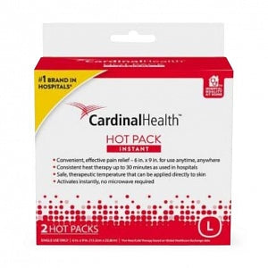 Cardinal Health Instant Cold Packs and Hot Packs - DBM-PACK, INSTANT HOT PK, LRGE, 6"X9", NOVA - V11443012