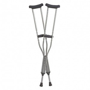 Cardinal Health NovaPlus Axillary Adult Bariatric Crutches - NovaPlus Adult Bariatric Crutches, 61" - 69" - VCA801ADB