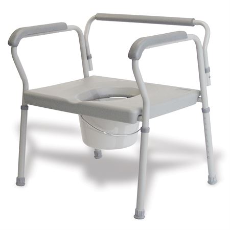 Bariatric Commode Drop Arm - X-Wide