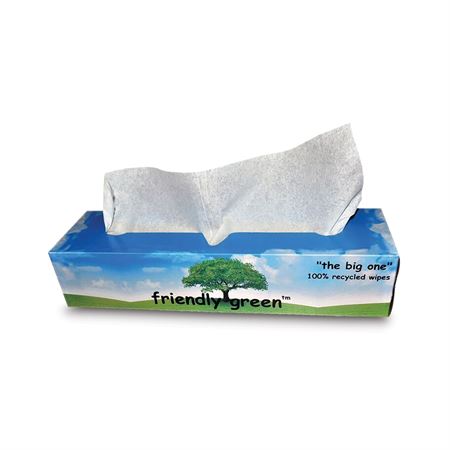 Biodegradable Cleanroom Wipes 15" x 16.6