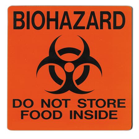 Biohazard Magnet Biohazard Magnet - 5"W x 5"H