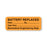 Biomedical Engineering Dept Labels Notice" Biomedical Engineering Dept." - FL Yellow - 2.5"W x 2.5"H