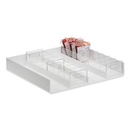 Blood Unit Drawer 4-Place - 9"L x 5"W x 5"H