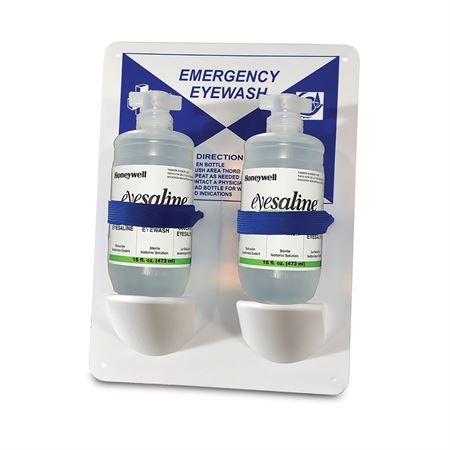 2-Bottle Eyewash Station 32oz Bottles