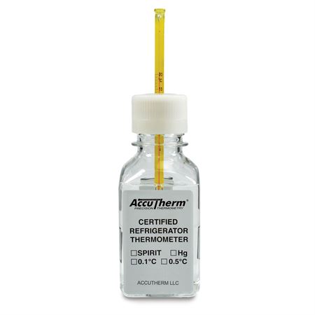 Bottle Thermometer Sand - 1°C Divisions Oven - 30mL - 20°C to 130°C