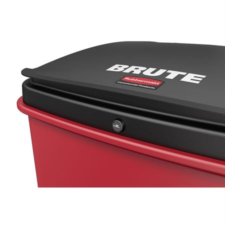 Brute Step-on Waste Rollout with Casters 50gal