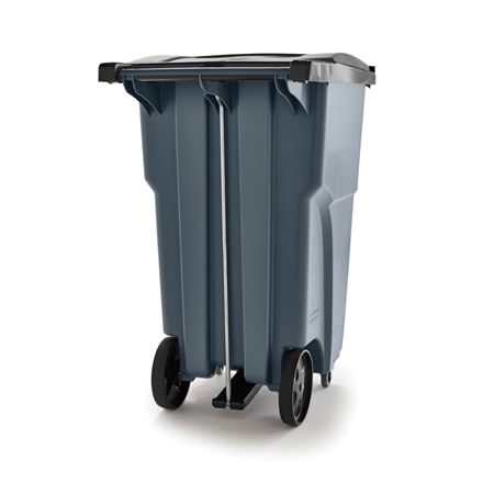 Brute Step-on Waste Rollout with Casters 50gal