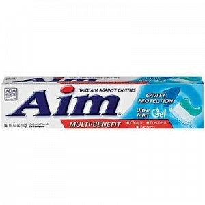 Church and Dwight Aim Anticavity Toothpaste Gel - AIM Toothpaste, Cavity Protection, Mint, 5.5 oz. - 00093