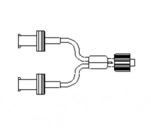 MPS Medical Medsafe Fluid Administration Sets - Extension Set, Mini Bore, with Rotating Male Luer Lock - DB-003-03