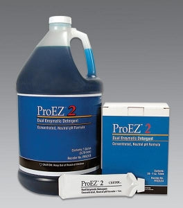 Certol International LLC ProEZ Dual Enzymatic Instrument Detergent - ProEZ 2 Enzymatic Detergent Cleaner, 1 Gal. - PREZ128-1