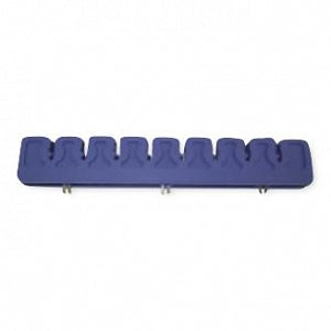 Case Medical Silicone Bracket - Silicone Backbone Bracket 8-Slot, Micro-Scalloped, 1-3 mm - BMS04