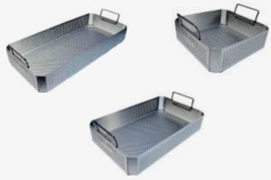 Case Medical MediTray Case Trays - Meditray Basket, Stainless Steel, Full Size - BSKSDF3