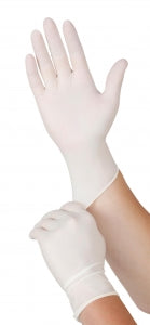 Medline Spruce Nonsterile Powder-Free Latex Exam Gloves - Spruce Powder-Free Textured Exam Gloves, Size M - CAR1062