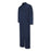 VF Workwear Twill Long Sleeve Action Back Coveralls - Snap-Front Cotton 100% Coveralls, Navy, Size 54 Long - CC14NV-LN-54