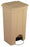 Continental Commercial Products LLC Plastic Step-On Trash Cans - Plastic Step-On Can, Beige, 12 gal. - 12BE