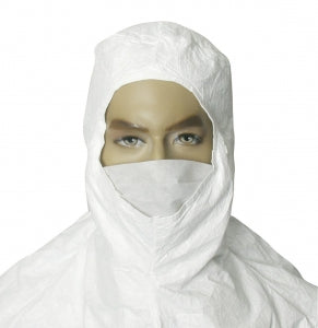 Connecticut Clean Room Corp Tyvek Open Face Hood - Hood, Tyvek, Open F 