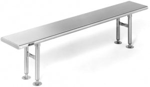 Connecticut Clean Room Corp Cleanroom Benches - BENCHES, CLEANROOM, 9 X 36" - CRB0936