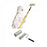 Connecticut Clean Room PolyTack Roll Mops and Kits - PolyTack Roll Mop, Tacky Film Roller, Foam, 9" - PR9FK