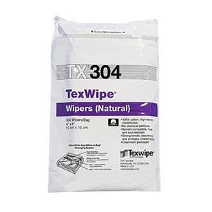 Connecticut Clean Room Corp Cotton Twill Wipers - WIPERS, COTTON TWILL, 4X4" - TX304