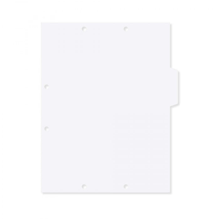 Durable White Mylar 8 1/2" X 11" 300/Box