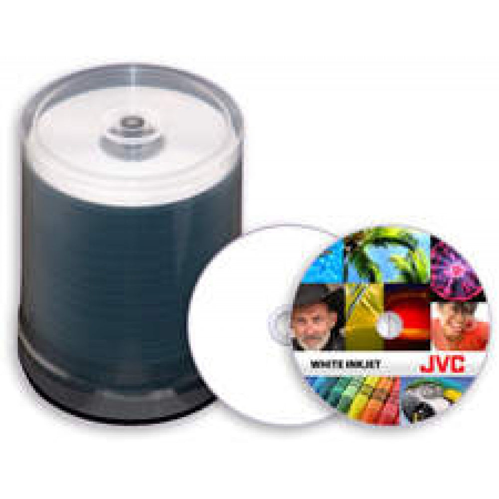 White Inkjet Hub Printable Blank Cd-R Printable 80 Min / 700 Mb 100 / Pack