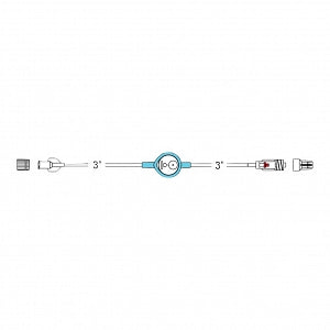 Codan US IV Extension Sets - 9" Mini Bore Neonatal IV Extension Set with 1.2 Micron Filter and 0.3 mL Priming Volume - 71.7262