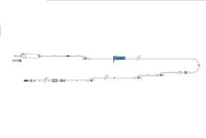 Codan US Corp IV Administration Sets - IV Administration Set, 10 Drop, 4 Y Site, Needle Free, Male Luer Lock - C470-W