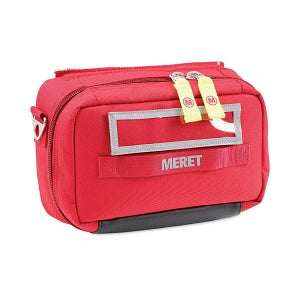 Meret Airway Intubation Trifold Bags - Airway Intubation Module, High-Visibility Red - M5001A-F