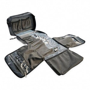 Meret Airway Intubation Trifold Bags - Airway Intubation Module ICB, Tactical Black - M5101A