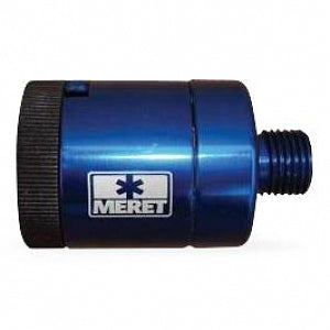 Cramer Decker Meret Flow Meter - Meret Flow Meter, 0-25 Base, Blue - MFMC-25