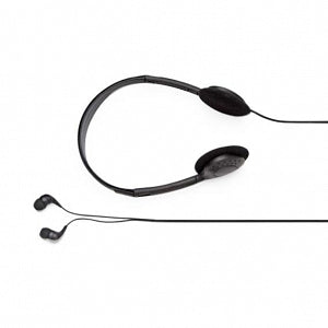 Curbell Medical Products Headphones - Black Headphones - HP-030