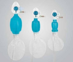 Vyaire Adult Resuscitator Masks - Resuscitation Device with Mask, Reservoir Bag, CO2 Detector and 7 Ft. Oxygen Tubing, Adult - 2K7002