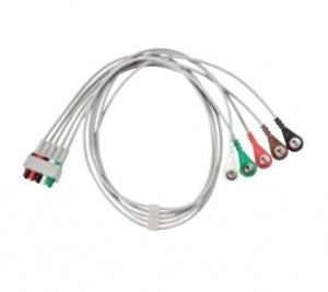 Vyaire Medical Multilink Replacement Leadwire Sets - Multilink ECG Leadwire Set, 5-Lead, Snap - 411200-005