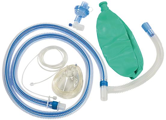 Vyaire Heated Respiratory Circuits - Respiratory Circuit, Heated, Portable Vent, Single, Adult, 6' - RT609-855