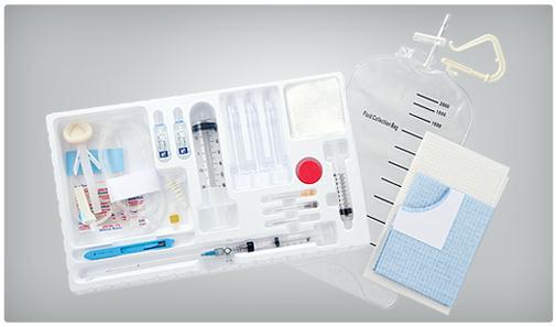 Safe-T-Centesis PLUS Catheter Drainage Tray by BD