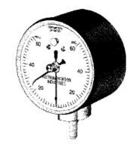 Vyaire Negative Inspiratory Force Gauge - Negative Inspiratory Force Remote Manometer Gauge - NS60-PBR