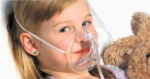 Carefusion Oxykid Pediatric Masks - DBD-MASK, PED, OXYKID, W/7' TUBING, NO-PAINT - OK-1125-8