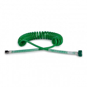 Vyaire MaxVenturi Blenders - Single-Coil Oxygen Hose, 15', Green - R127P35