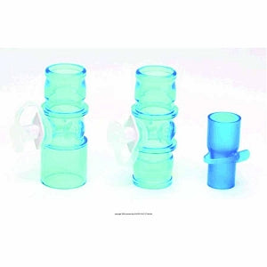 Vyaire Metered Dose Inhaler Delivery Systems - Metered Dose Inhaler Delivery System Adapter, with Cap, 15 mm x 15 mm - RTC 15-D