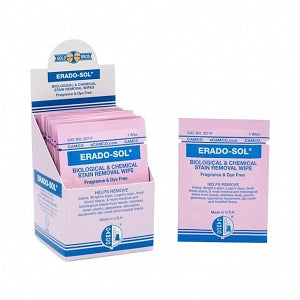 Cambridge Erado-Sol Stain Remover & Wipes - WIPE, STAIN REMOVER, E-SOL FOIL, F & D FREE - 207-F-18