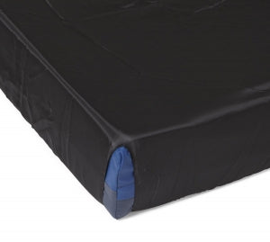 Medline Comfort Glide Reusable Fitted Sheets - Comfort Glide Reusable Fitted Sheet, Polyester, Black, 54" x 80" - CGLIDEBASE54