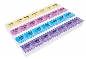 Apex Medical 7-Day Mediplanner Pill Organizer - 7-Day Mediplanner Pill Organizer - 70069L