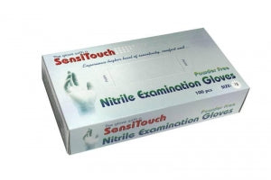 Choyce Products Blue SensiTouch Nitrile Gloves - GLOVE, EXAM, SENSITOUCH, BLUE, MEDIUM - 5875-M